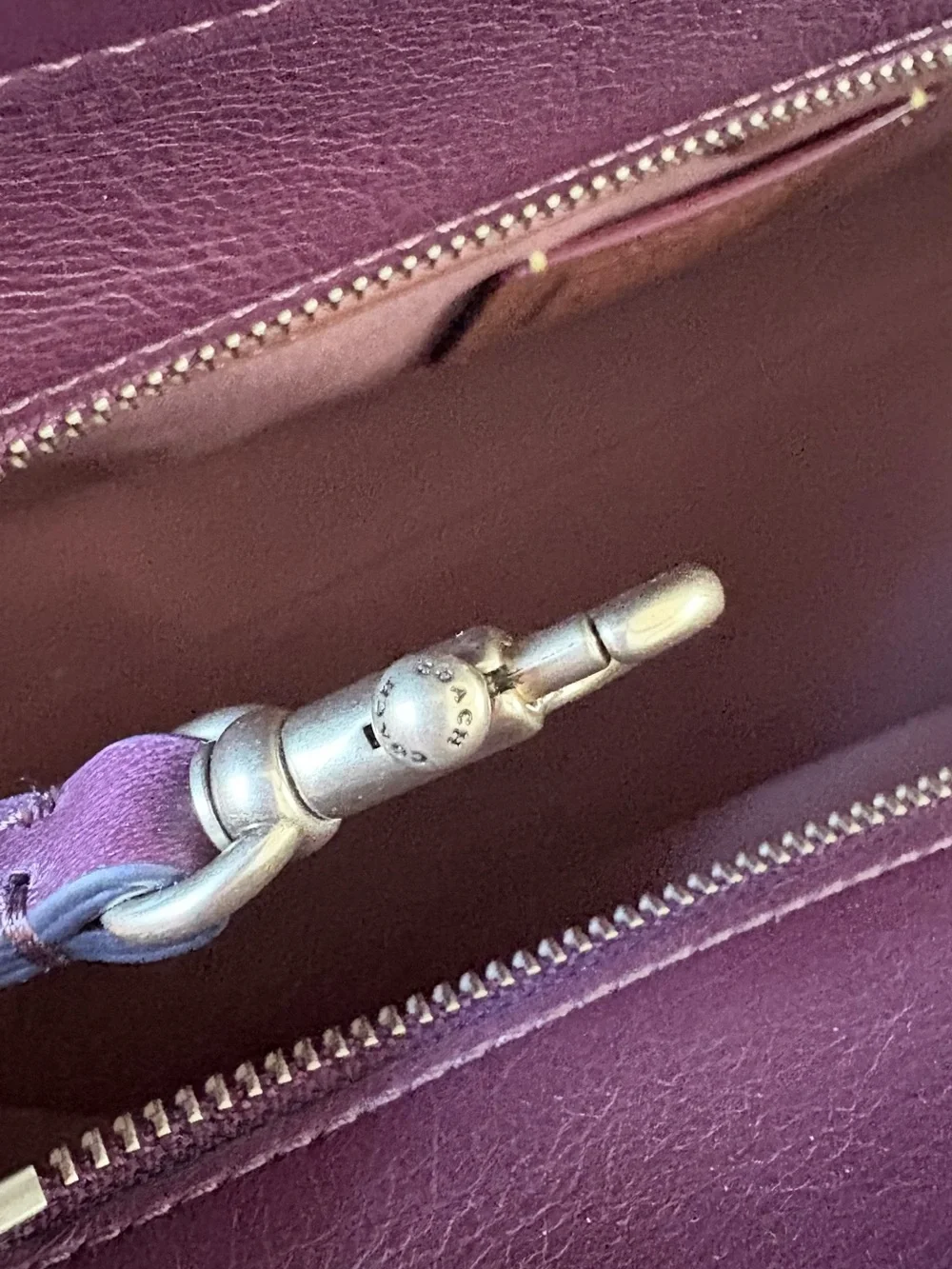 Coach Soft Empire Carryall Bag 40 - Merlot/Brass